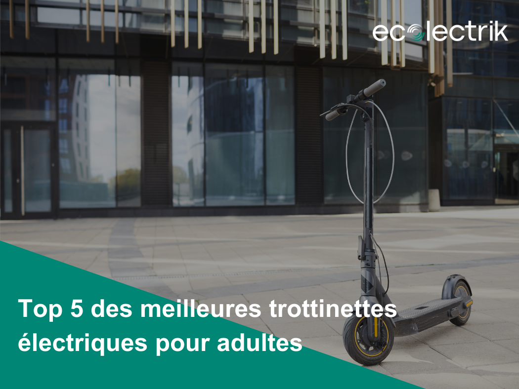 view of an electric scooter in front of a building